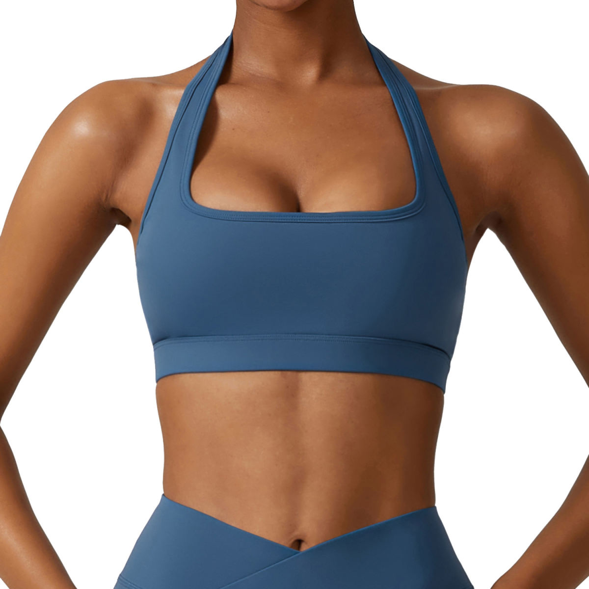 Women's Halter Shockproof Yoga Bra Sports Underwear