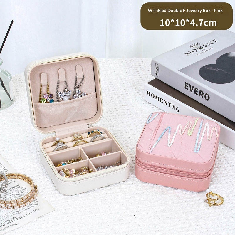 Earring Necklace And Ring Organizer For Home And On The Go
