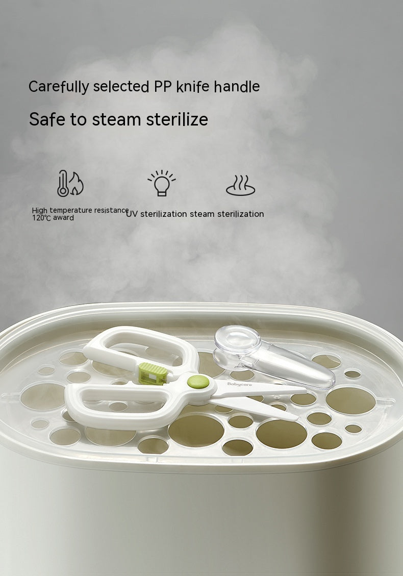 Portable Takeaway Ceramic Feeding Aid Scissors