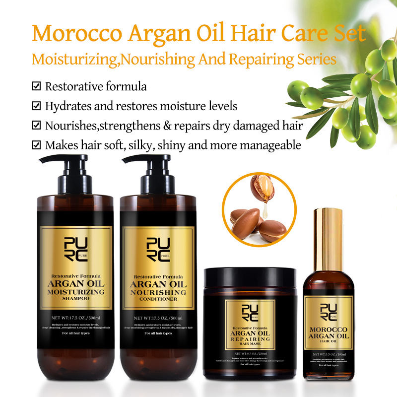 Moroccan Wash And Care Combination Set