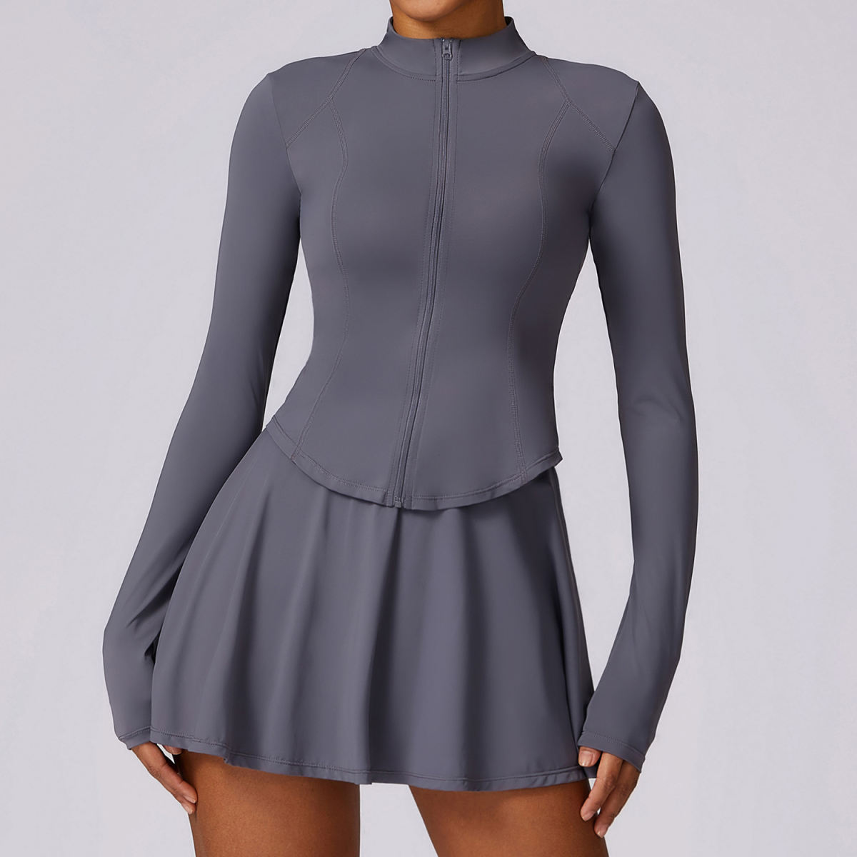 Coat Quick-drying Ice Silk Cool Feeling Running Yoga Exercise Suit