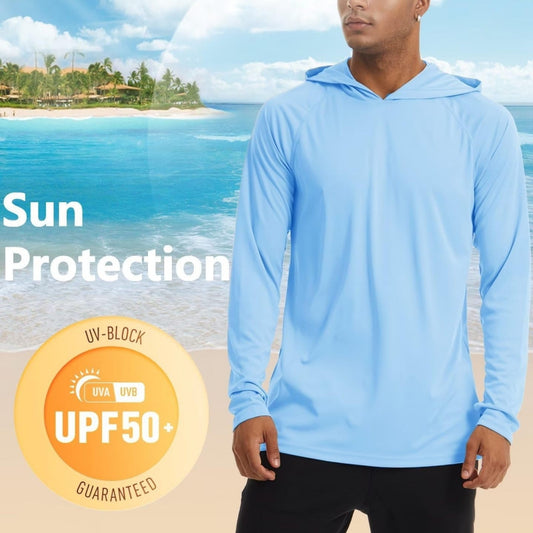 Casual Sun-Protective Sports Hoodie Fitness Apparel