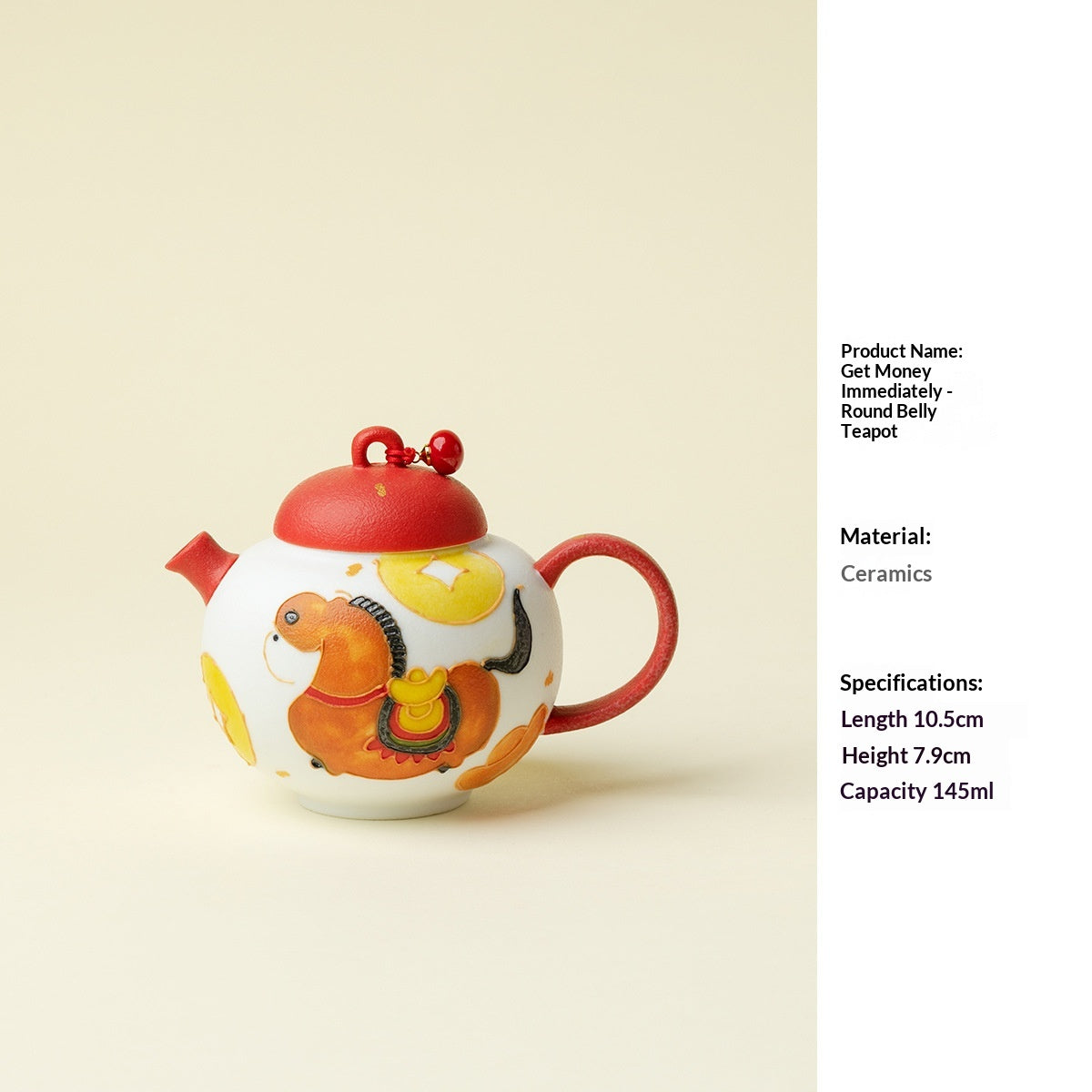 Creative Chinese Ceramic Teapot That Instantly Turns Your Ideas Into Cash To Fill Your Belly