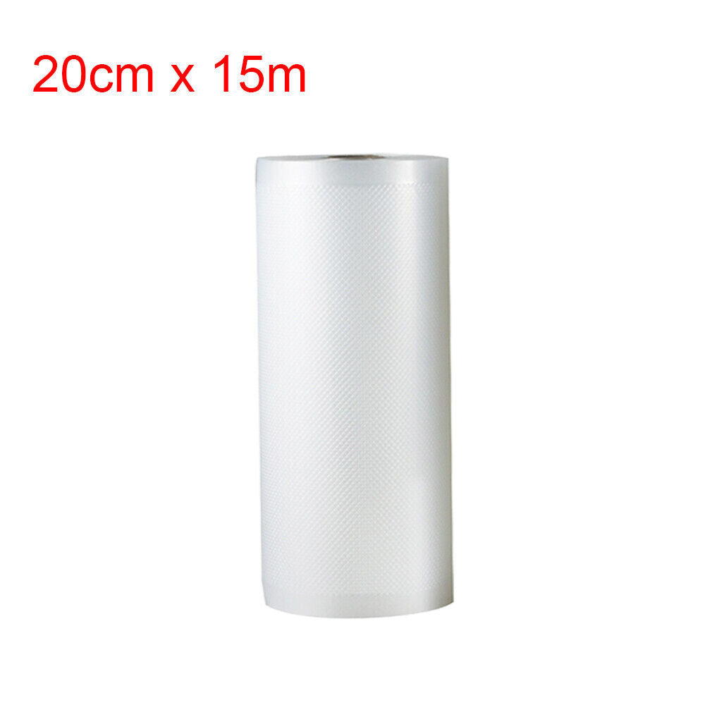 20cm X 15M  Vacuum Sealer Bags Rolls Vaccum Food Saver Storage Seal 15M