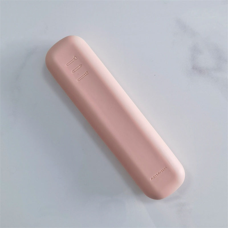 Silicone Makeup Brush Multifunctional Travel Zipper Storage Bag