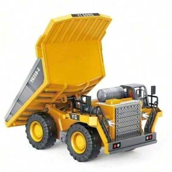 Durable Dump Truck Toy,  Construction Vehicle With Smooth Edges, Encourages Outdoor Play And Teaches Basic Construction Concepts Through Play. Cyber Truck, Excavator Toys, Party Favors For Kids