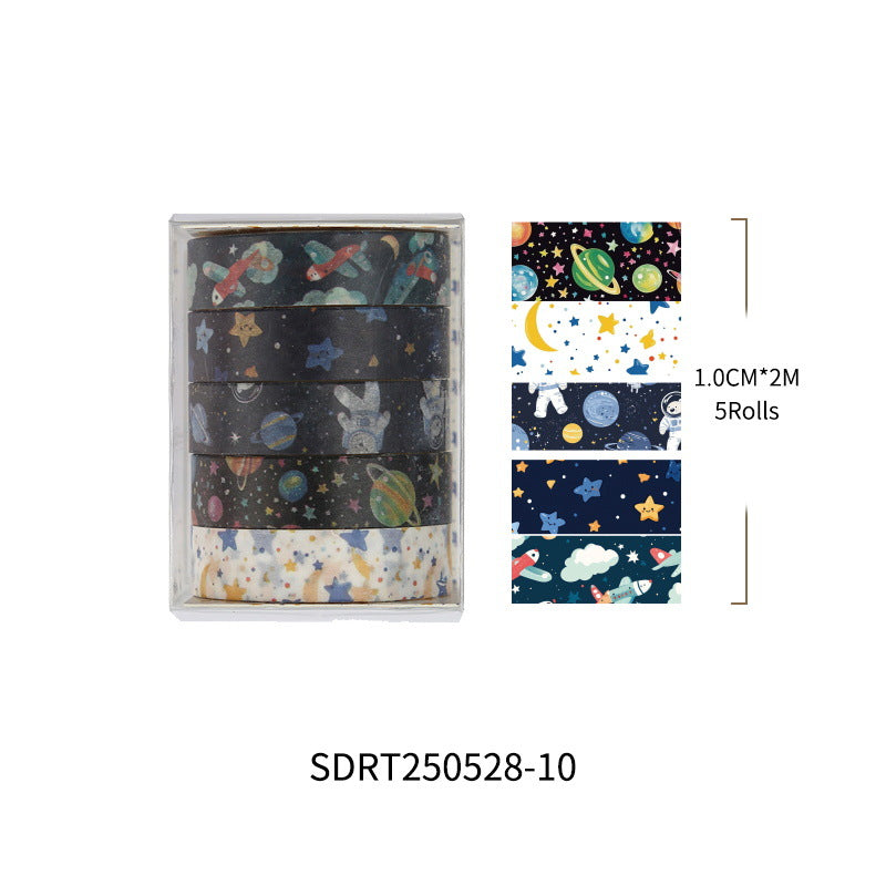 Floral Collage Diary Stickers Korean Ins