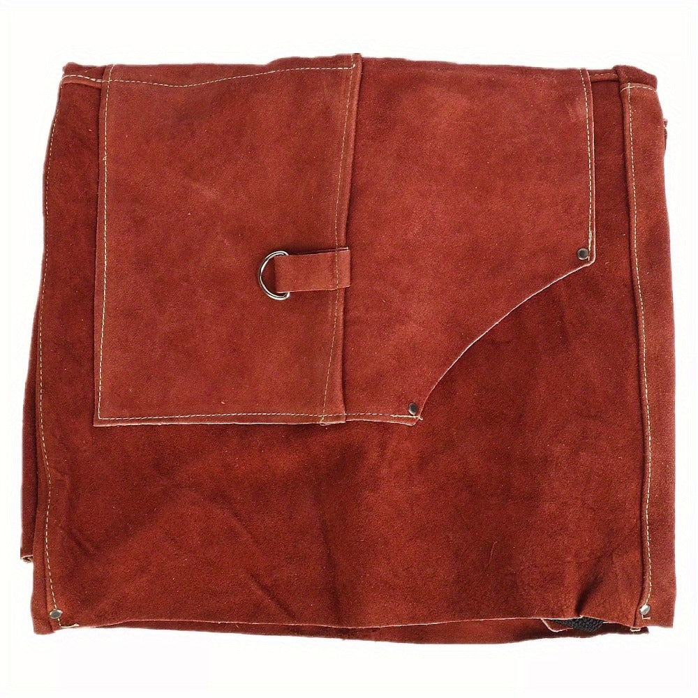 Multi-functional Cow Leather Gardening Apron, Multi-pocket Tool Apron, Wear-resistant And Dirty-resistant Garden Work Aprron, Universal Equipment For Woodworking, DIY And Planting
