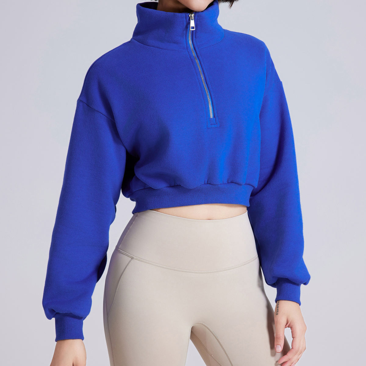 Loose Casual Yoga Clothes Long-sleeved Top