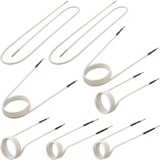Induction Heater Inductor Coil Kits, Magnetic Mini Induction Heater Kit, Flameless Heat Accessories 8pcs, Heat Resistant Induction Heater Tool With Flexibility For Removing Rusty Bolts And Nuts
