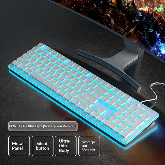 Gaming Office Backlit Wired Keyboard