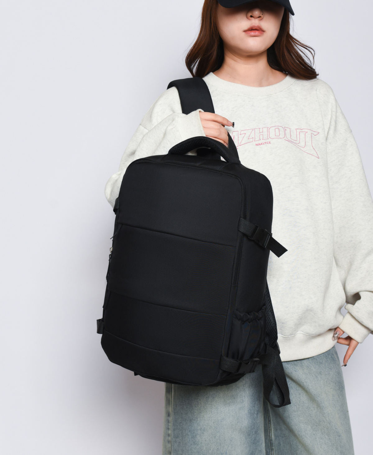Cross-border Large-capacity Backpacks For Both Men And Women, Multi-functional Luggage Backpacks, Can Be Divided Into Sections For Outdoor Travel And Convenient Trips