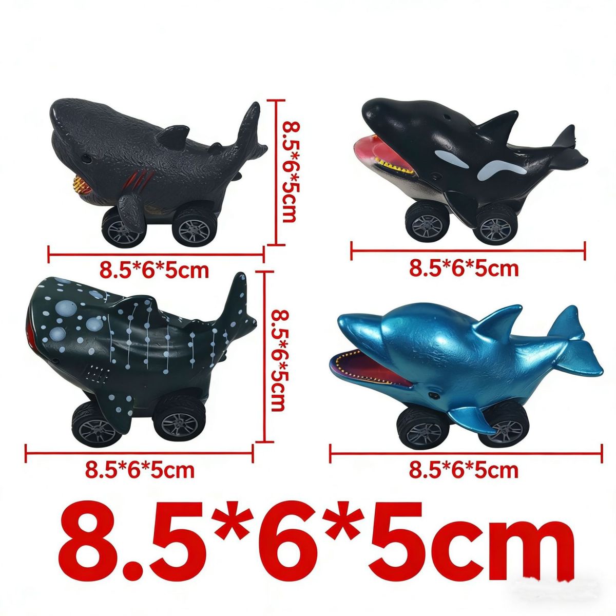 Hand-Painted Solid-Body Simulation Animal Model Toy