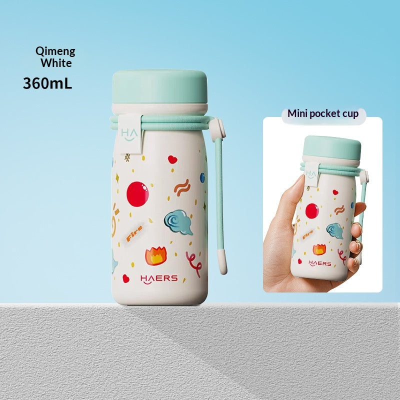 Compact And Portable Stainless Steel Outdoor Water Bottle For Women