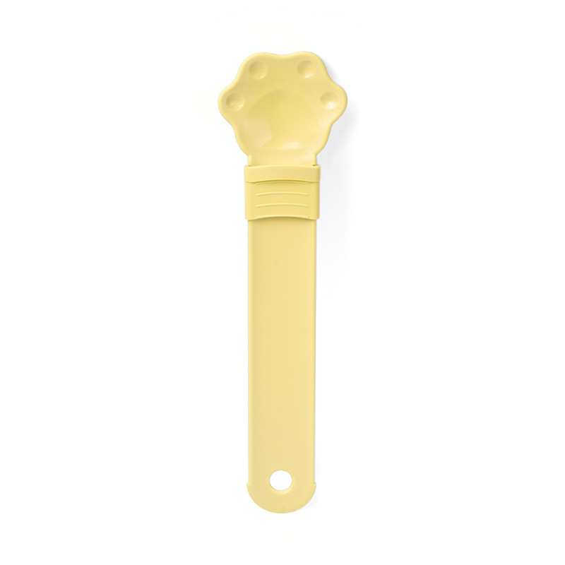 Cat Treat Spoon Squeeze, Cute Churu Spoon, Multifunctional Cats Treat Feeder Spoons, Comfortable Grip For Lickable Treats Feeding Dispenser For Wet Food