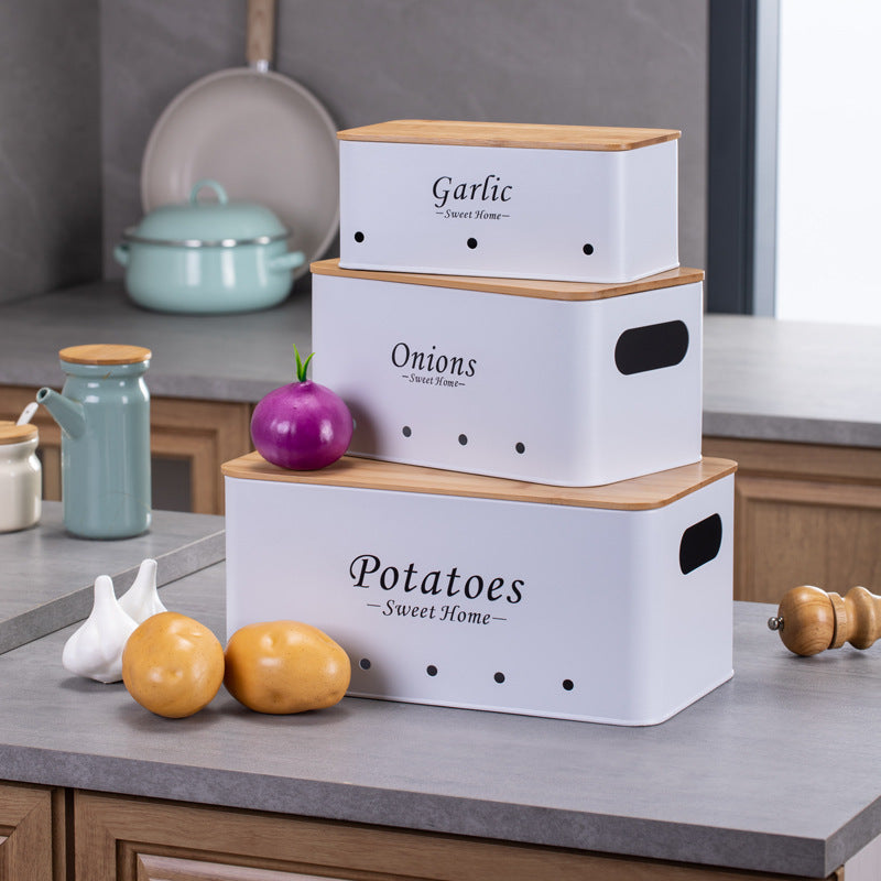 Stackable Metal Storage Cans For The Kitchen