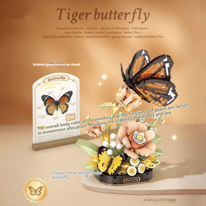 Cute Insect Puzzle Building Blocks, Hot-Selling Adorable Decor Piece