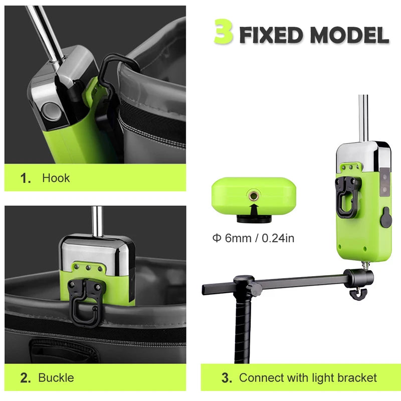 Water Pump Air Pump Oxygen Pump with Sensor Multi-Function Rechargeable Outdoor Fishing Accessories for Fishing Tackle