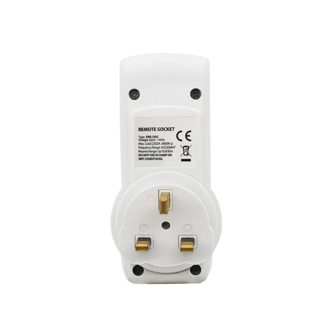 NEW Remote Control Sockets Wireless  Home Mains Power Outlet Pack UK Plug