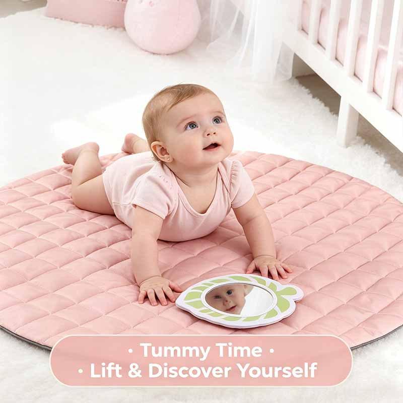 Newborn Fitness Rack Circular Playpen And Educational Early-learning Crawling Mat