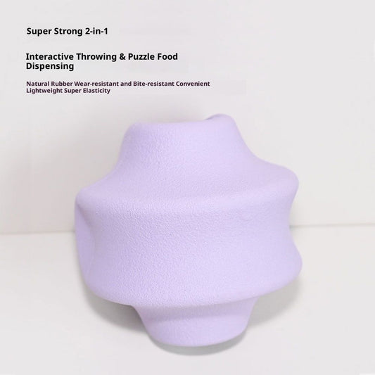 Top Natural Rubber Pet Food Dispensing Toy