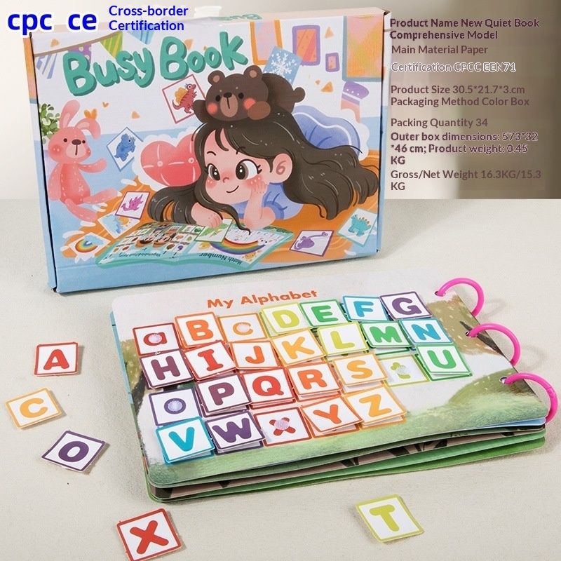 Paste-book Busy Book Childrens Treasure Crafts