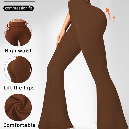 1 Pair Of Women's Bootleg Yoga Pants