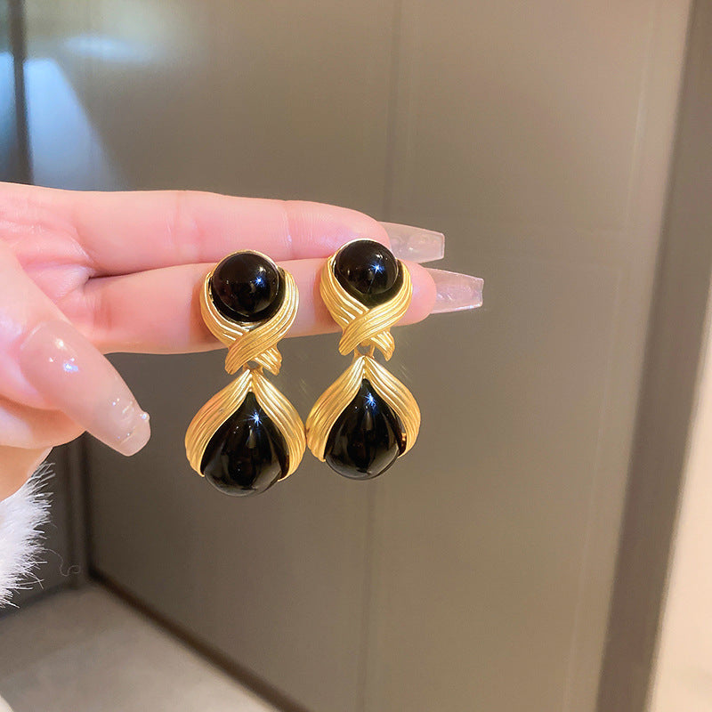 S925 Silver Post Vintage Inspired Earrings For Women New Arrival Premium Light Luxury