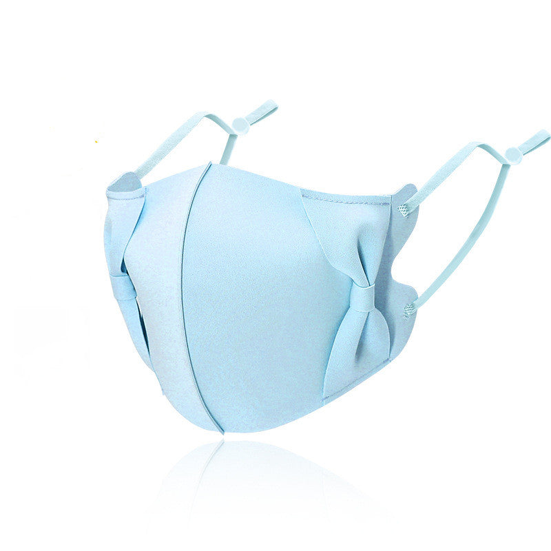 Ice Silk Mask ThinSpecial For Washable To Adjust The Cooling Feeling