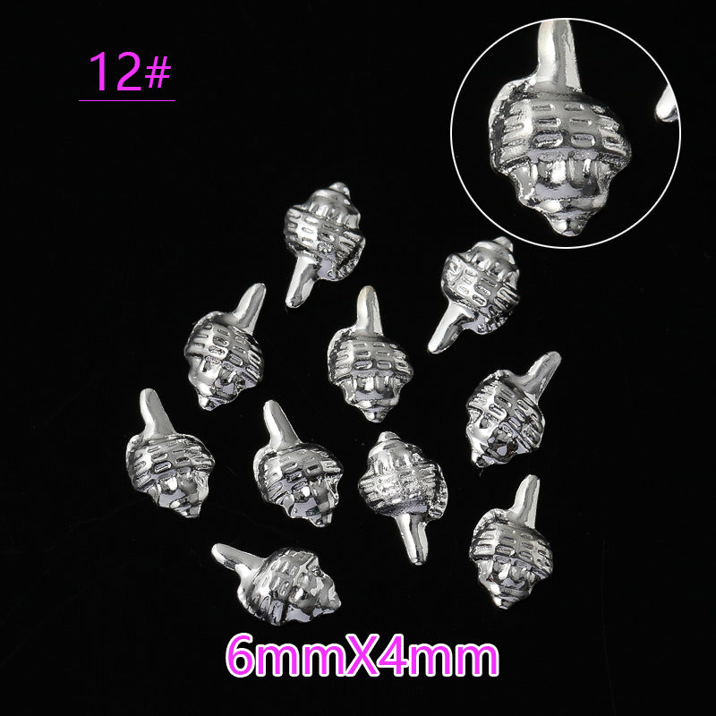 Womens Nail Art Studs DIY Accessories