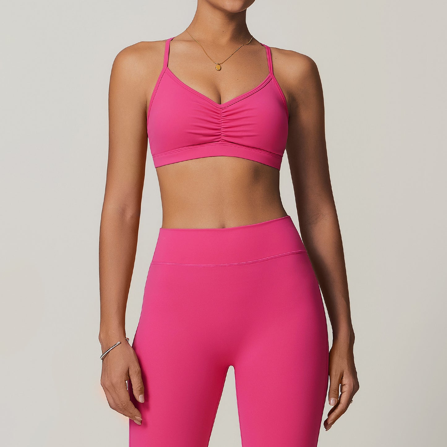 Cross Buckle Sports Underwear Women's Beauty Back