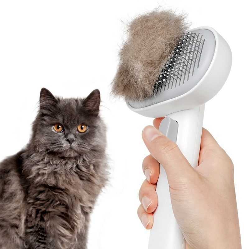 Pet Cat And Dog Hair Comb For Deep Removal Of Loose Fur