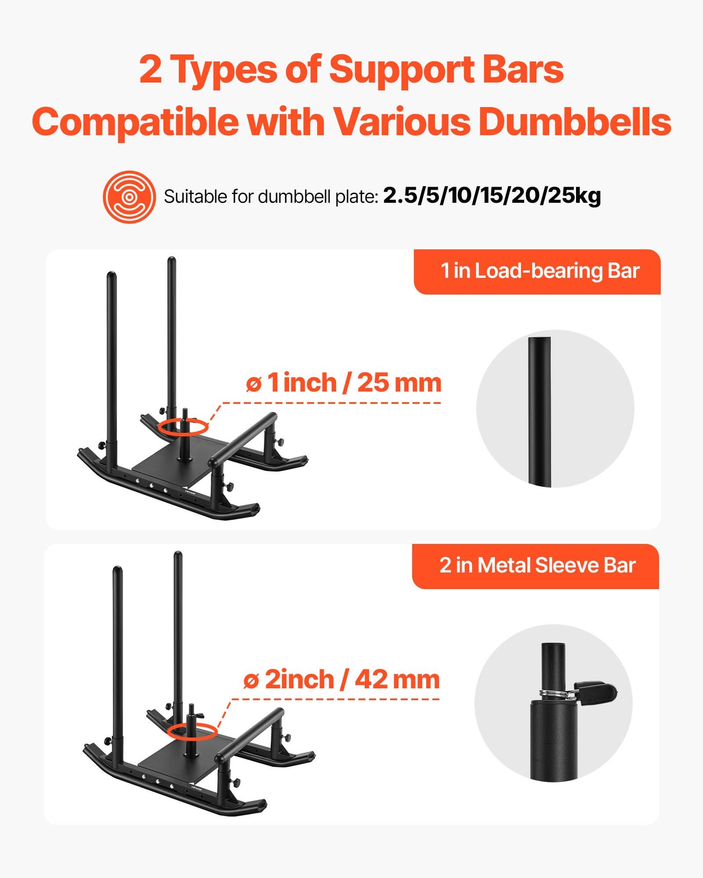 Weight Sled, Steel Power Sled, Fitness Strength Training Sleds For Athletic Exercise Speed Improvement, Workout Fitness Equipment With Handle, Compatible With 1/2 In Weight Plates, Black