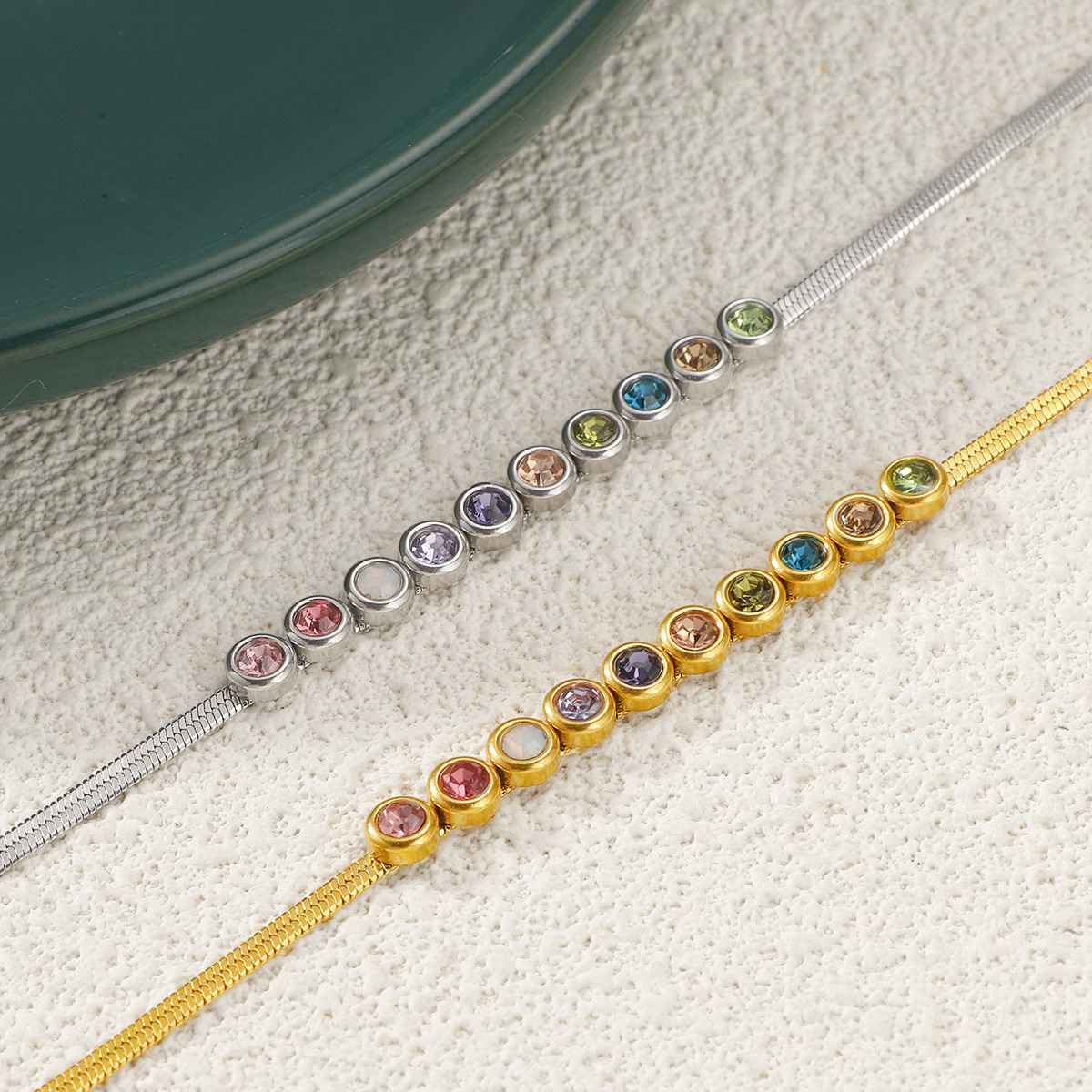 High-grade Accessories All-match Titanium Steel Blade Chain Bracelet