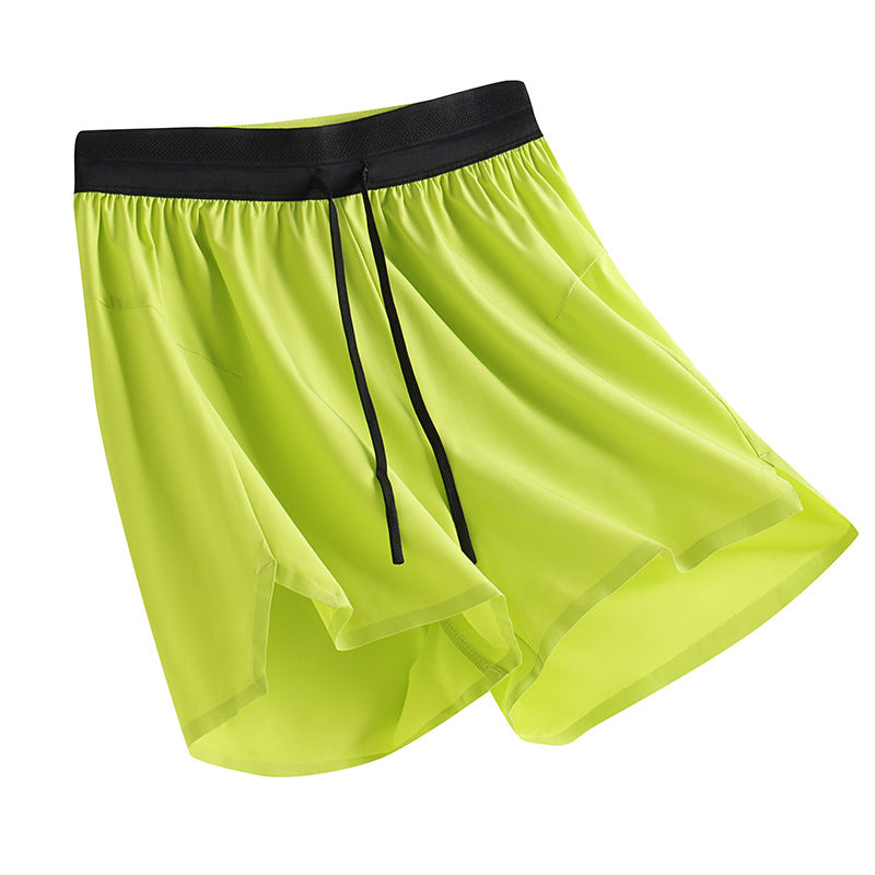 Men's Loose-fitting Three-quarter-length Fitness Shorts
