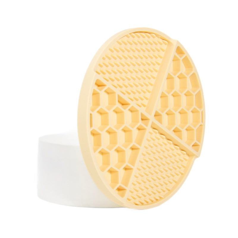 Slow Food Bowl Silicone Licking Mat Licking Plate
