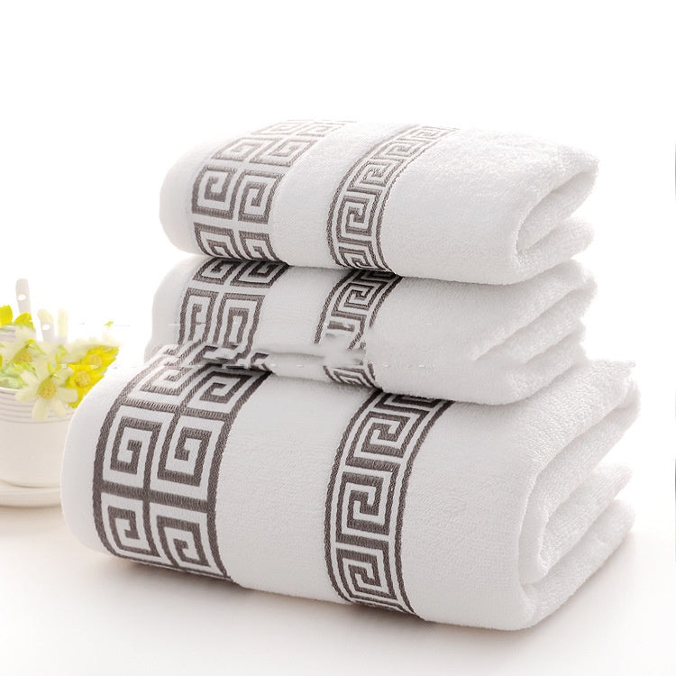 Thick Cotton Towel Bath Towel Set