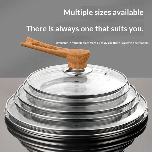 Food-grade Handle Household Stir-fry Lid