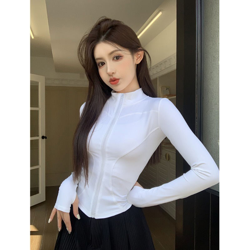 Summer Sun Protection Yoga Sports Coat For Women