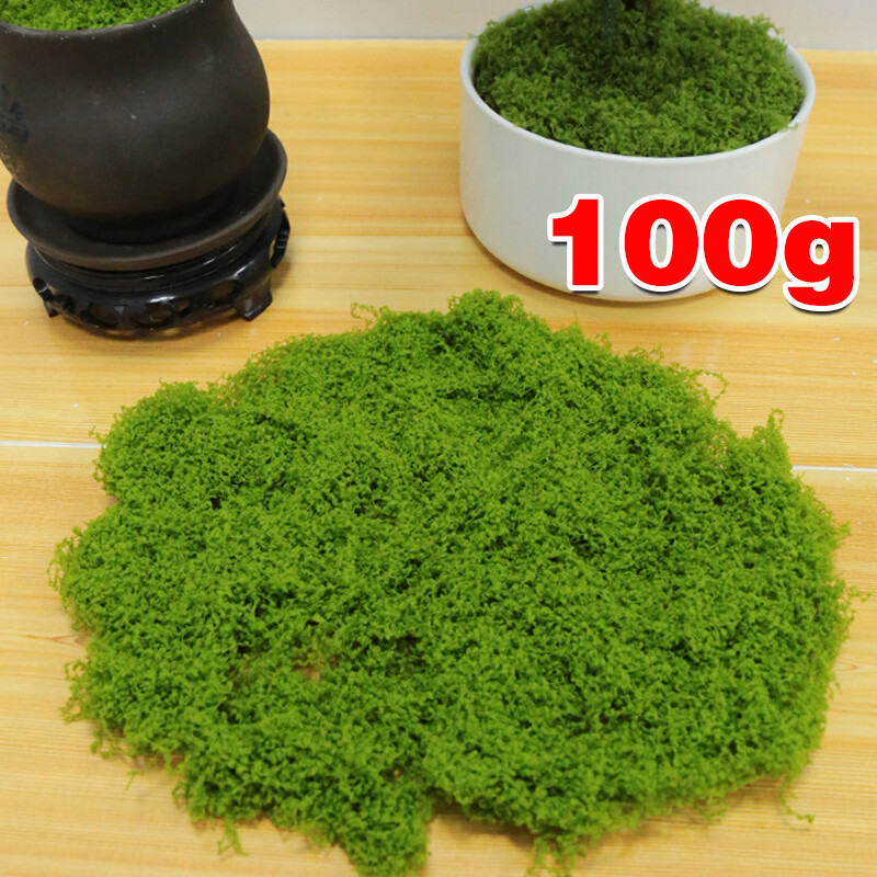 Artificial Green Moss Micro Landscape Fake Moss Garden Crafts Home Decor