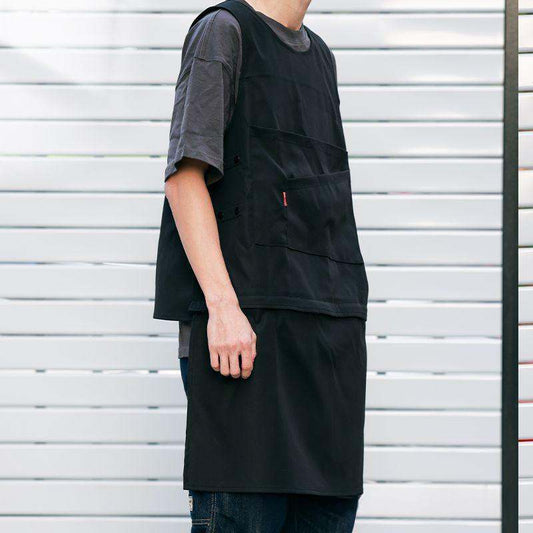 Coffee Shop Milk Tea Shop Hair Overclothes Vest