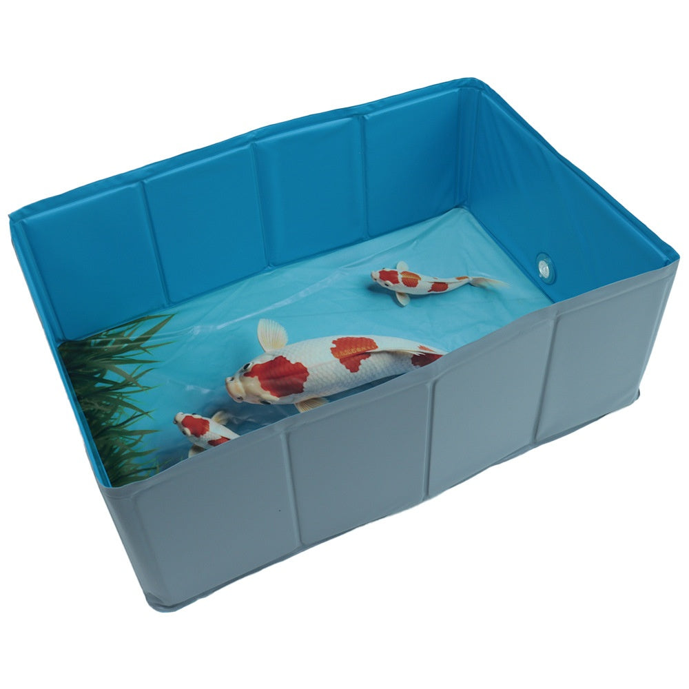 PVC Square Foldable Bath Tub For Cats And Dogs
