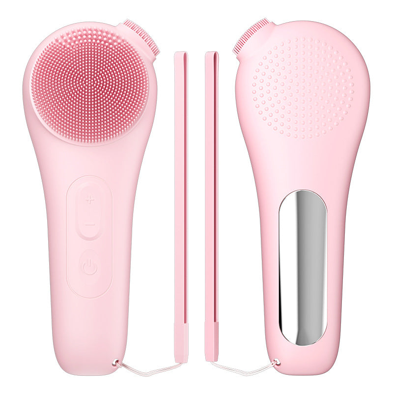 Electric Facial Cleansing Device Pore-cleansing Warm Compress Vibrating