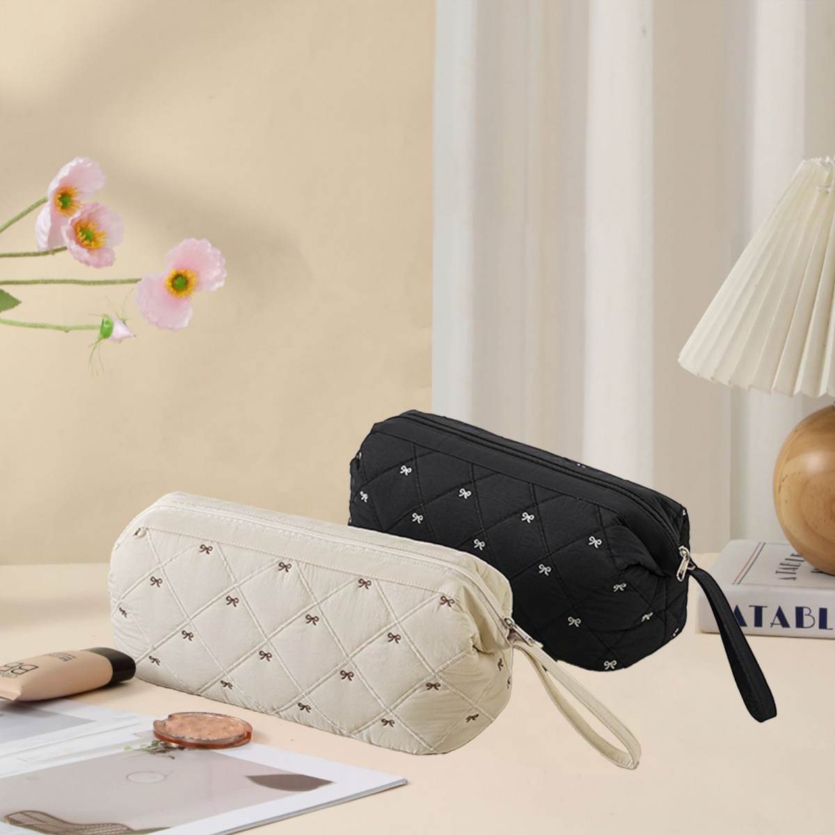 Multi-Function Storage Bag For Curling Irons And Hair Dryers