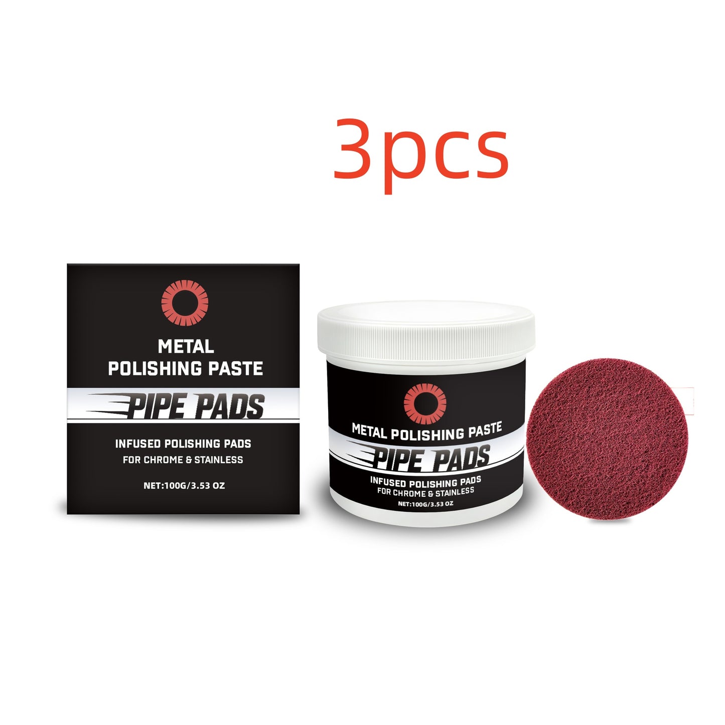 Polishing And Care Kit Polishes Removes Oxidation And Prevents Scratches