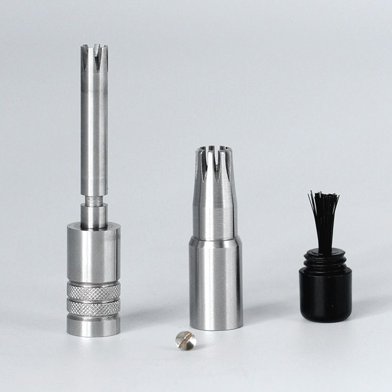 Manual Nose Hair Trimmer Unisex Scissors Cleaner