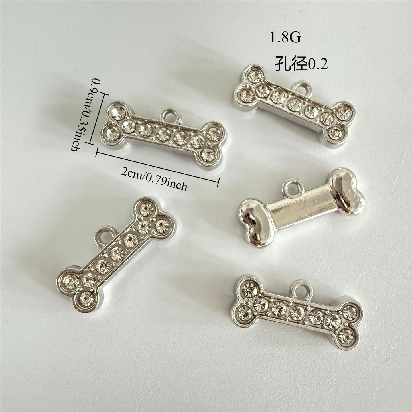 Alloy Pet Bone Alloy Earring Necklace Bracelet Jewelry Accessories