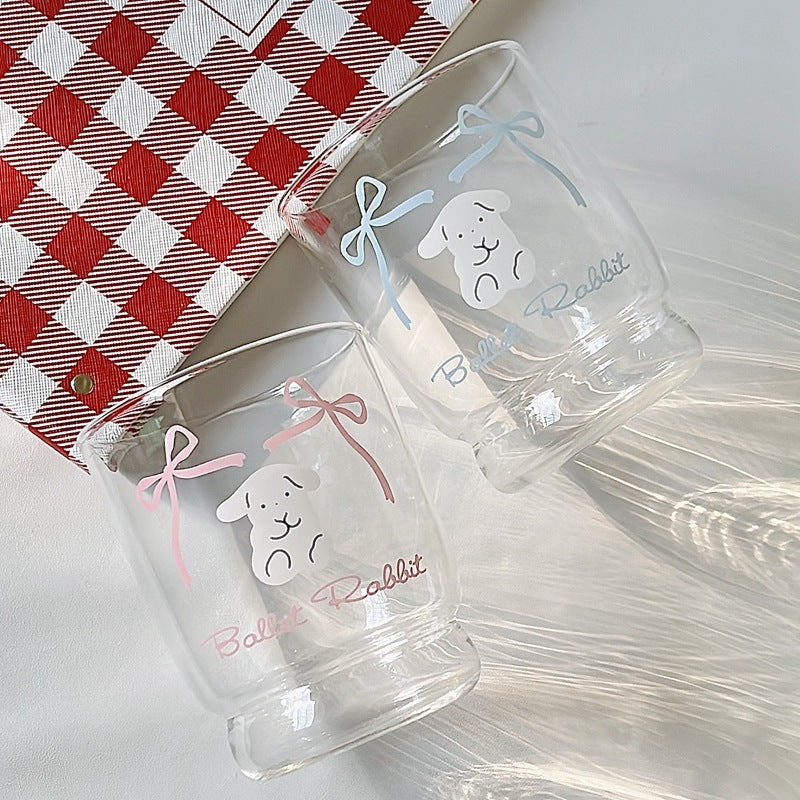 Korean Ins Wind High Temperature Resistant High Borosilicate Glass Cup