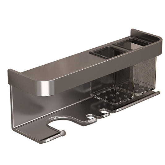 Punch-Free Hair Dryer Rack, Wall-Mounted Bathroom Hair Blower Holder, Bathroom Hair Dryer Storage Shelf