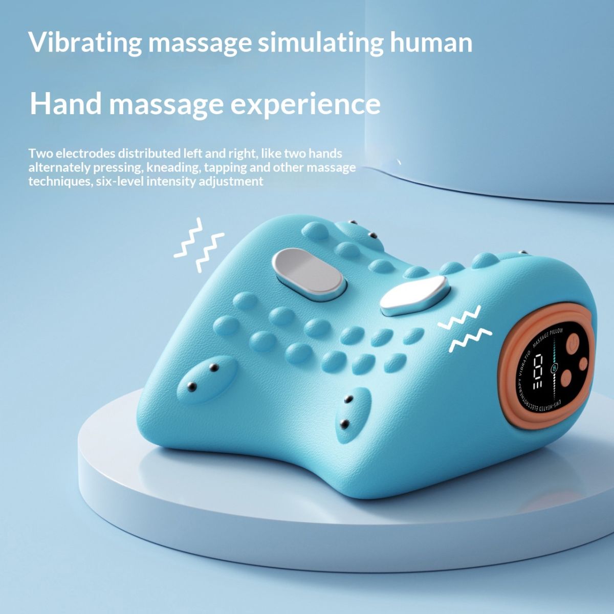 Multifunctional Massage Pillow Portable Cervical Massager